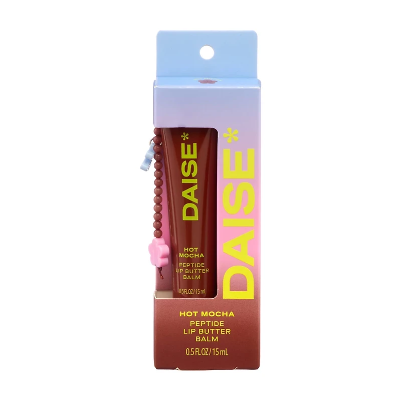 DAISE Peptide Lip Butter Balm in Hot Mocha, Lightly Tinted, 15 ml