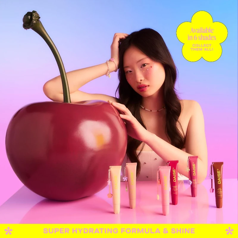 DAISE Peptide Lip Butter Balm in Cherry Bomb, Lightly Tinted, 15 ml