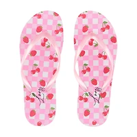 Summer Assorted Print Flip-Flops