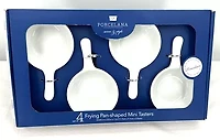 Porcelana 4.5" Frying Pan-shaped Mini Tasters