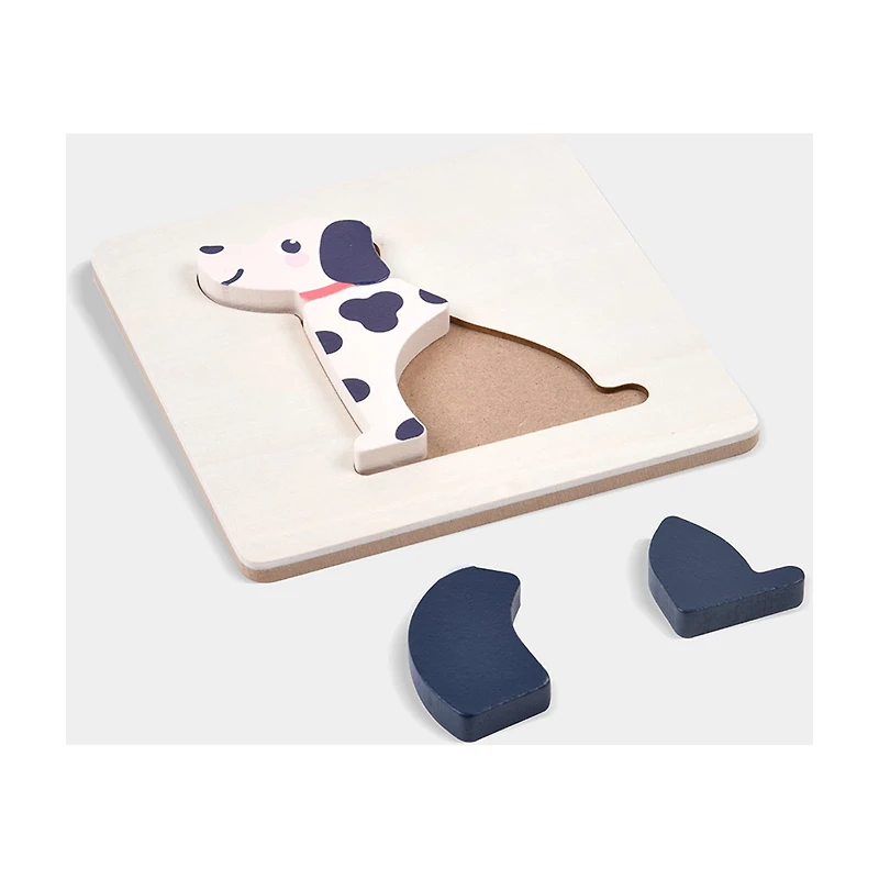 Moover Wooden Mini Puzzle, 4 Assorted