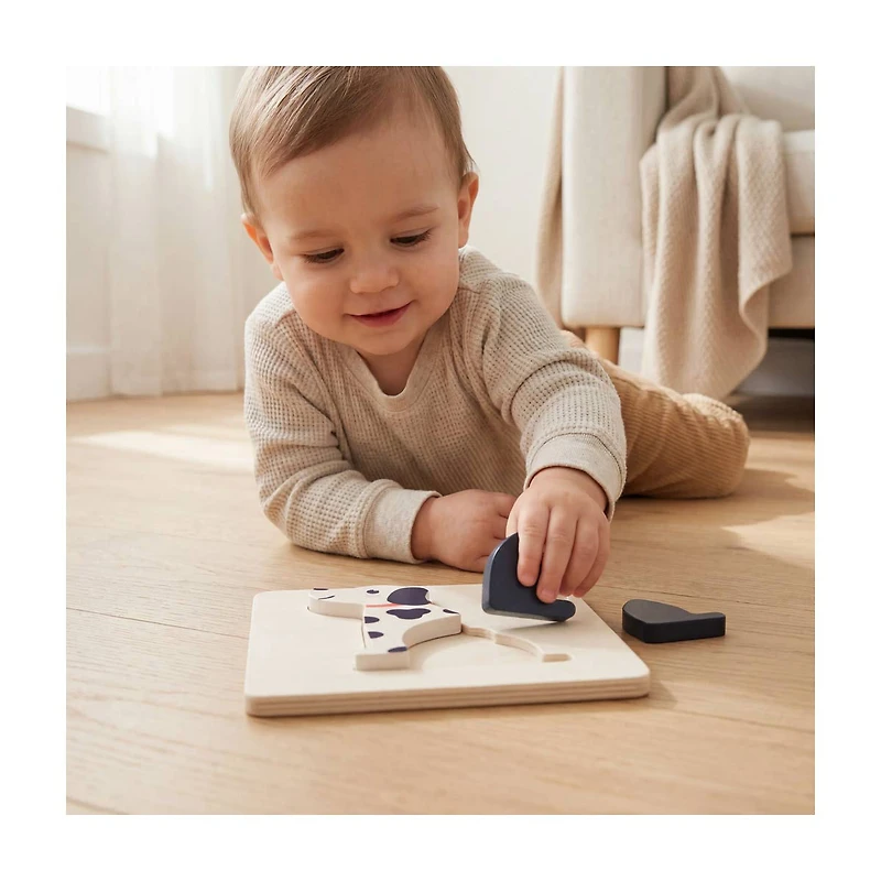 Moover Wooden Mini Puzzle, 4 Assorted