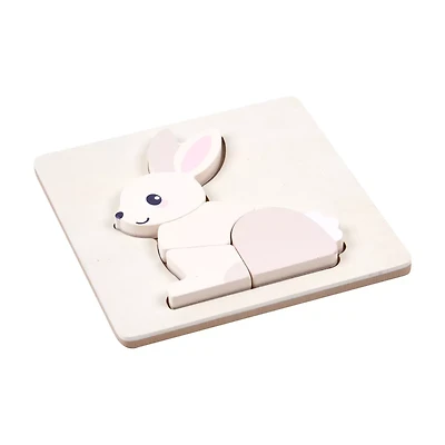 Moover Wooden Mini Puzzle, 4 Assorted