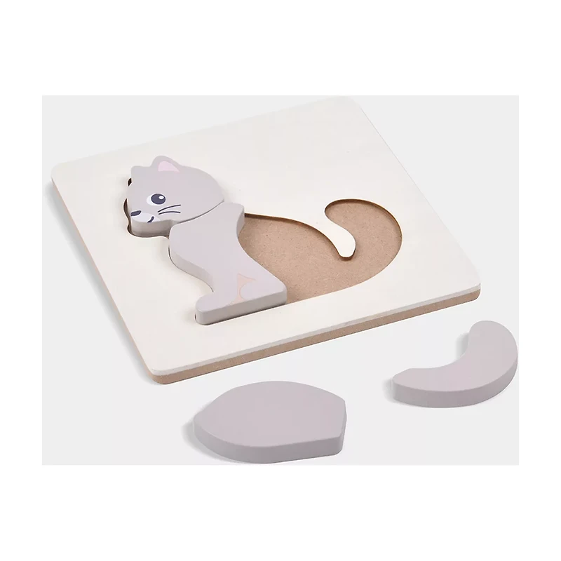 Moover Wooden Mini Puzzle, 4 Assorted