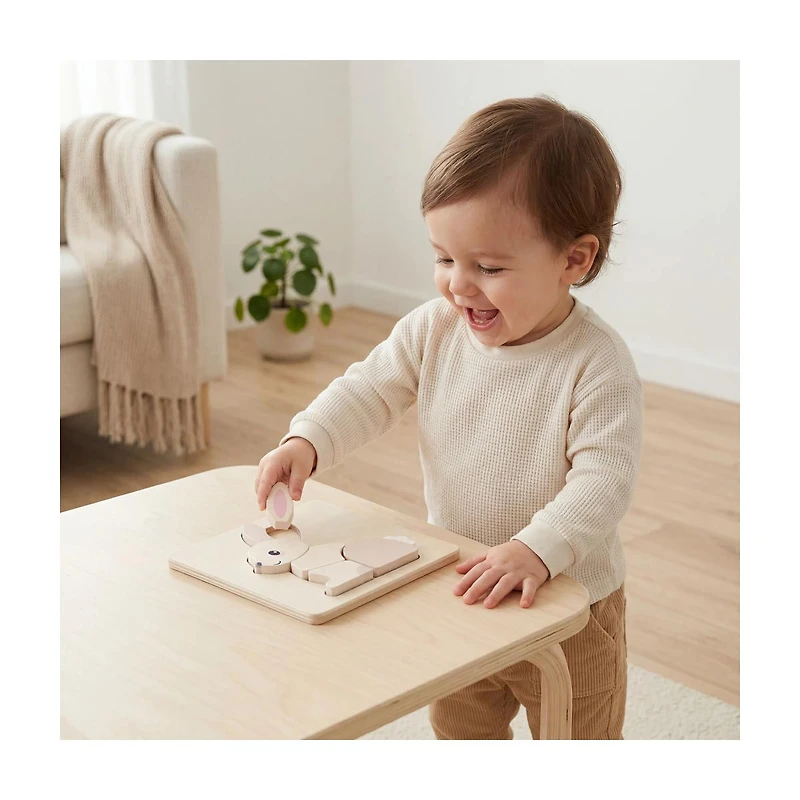 Moover Wooden Mini Puzzle, 4 Assorted