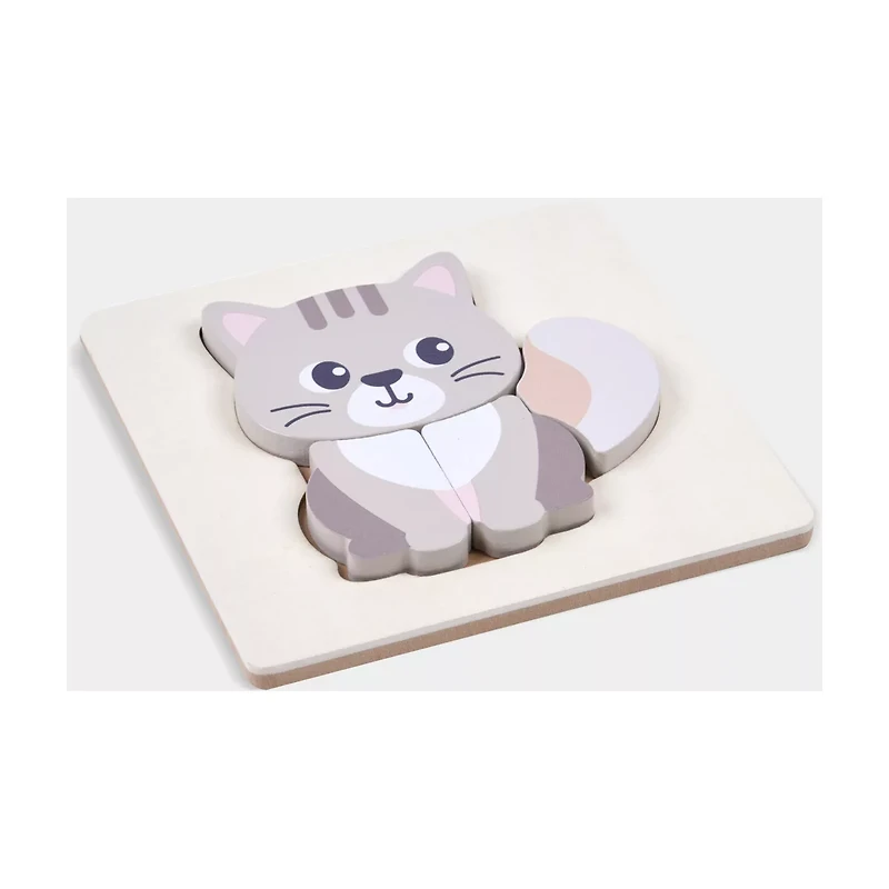 Moover Wooden Mini Puzzle, 4 Assorted
