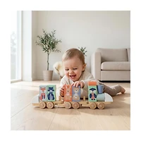 Moover Animal Wooden Toy Train Set