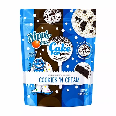 Dippin' Dots Cookies 'n Cream Cake Poppers, 5 oz