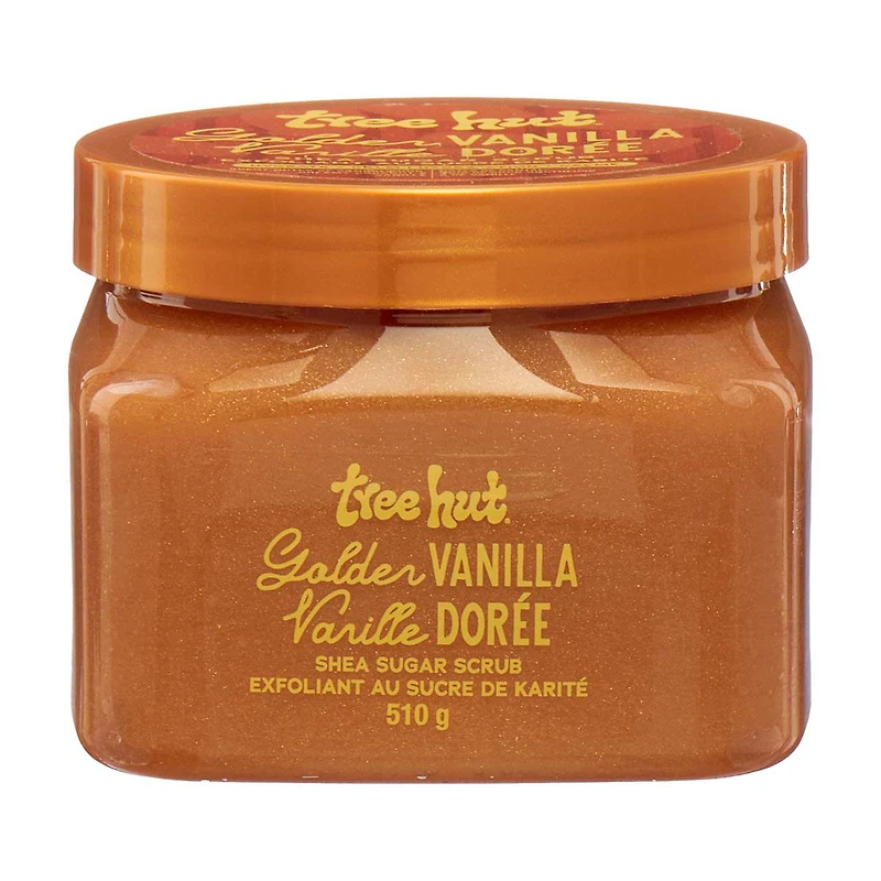 Tree Hut Golden Vanilla Shea Sugar Scrub, 18 oz