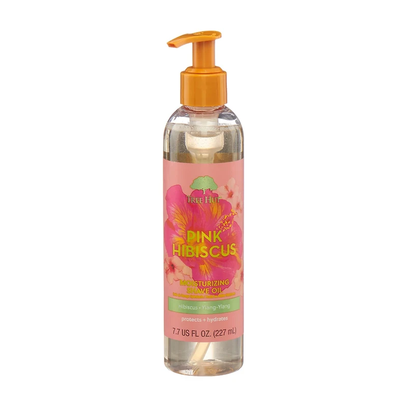 Tree Hut Pink Hibiscus Moisturizing Shave Oil, 7.7 fl oz