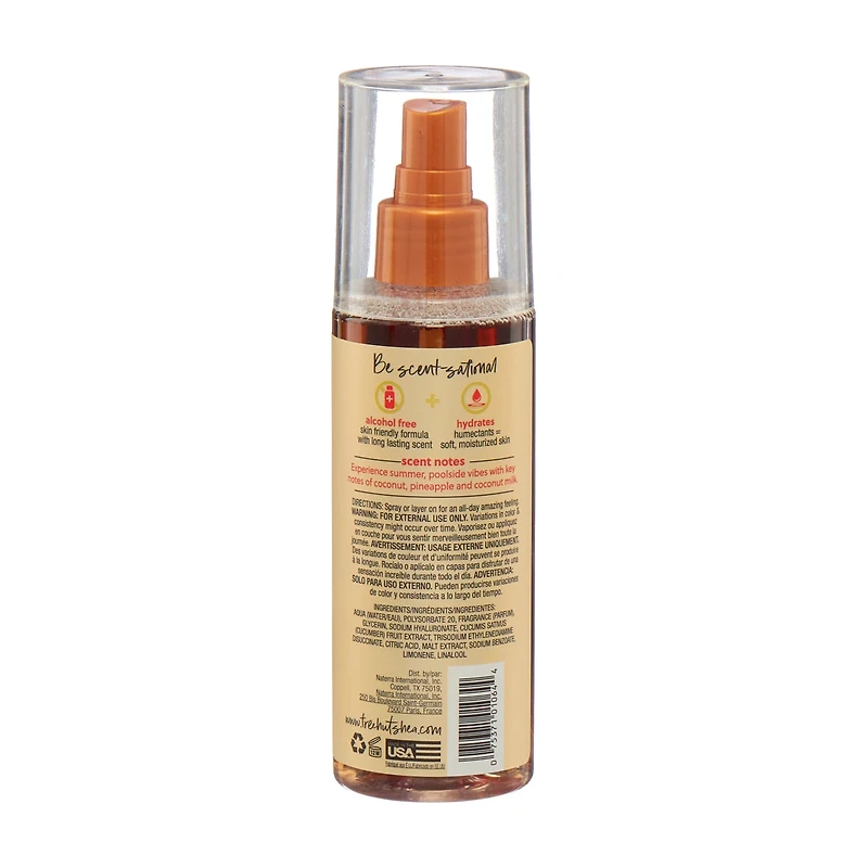 Tree Hut Coco Colada Fragrance Mist, 6 fl oz