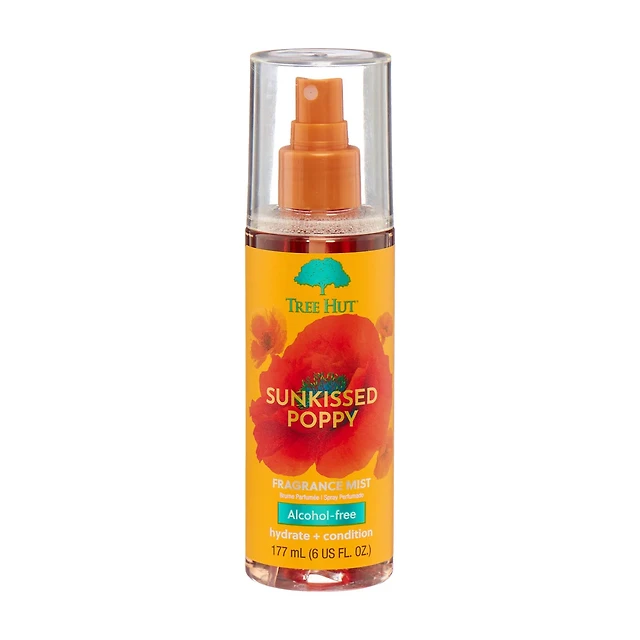 Tree Hut Sunkissed Poppy Fragrance Mist, 6 fl oz