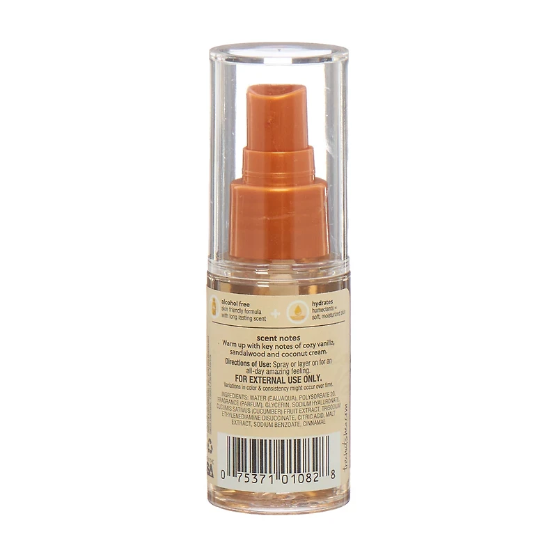 Tree Hut Vanilla Fragrance Mist, 6 fl oz