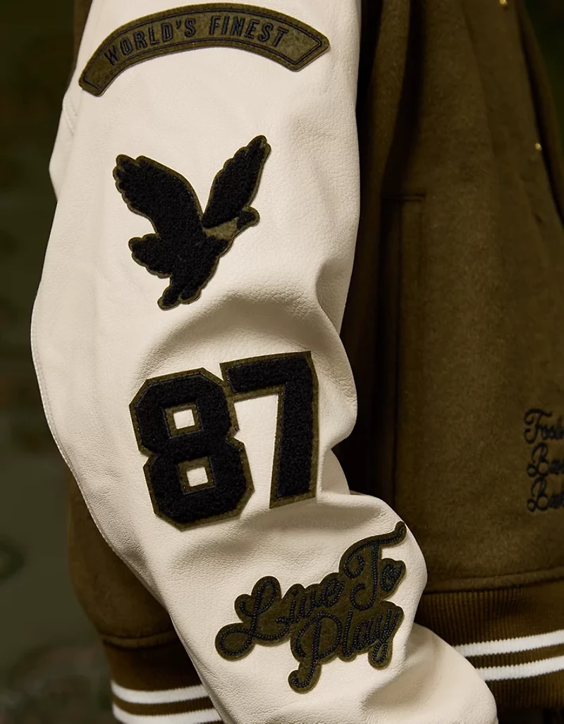 AE x Tru Kolors Varsity Jacket