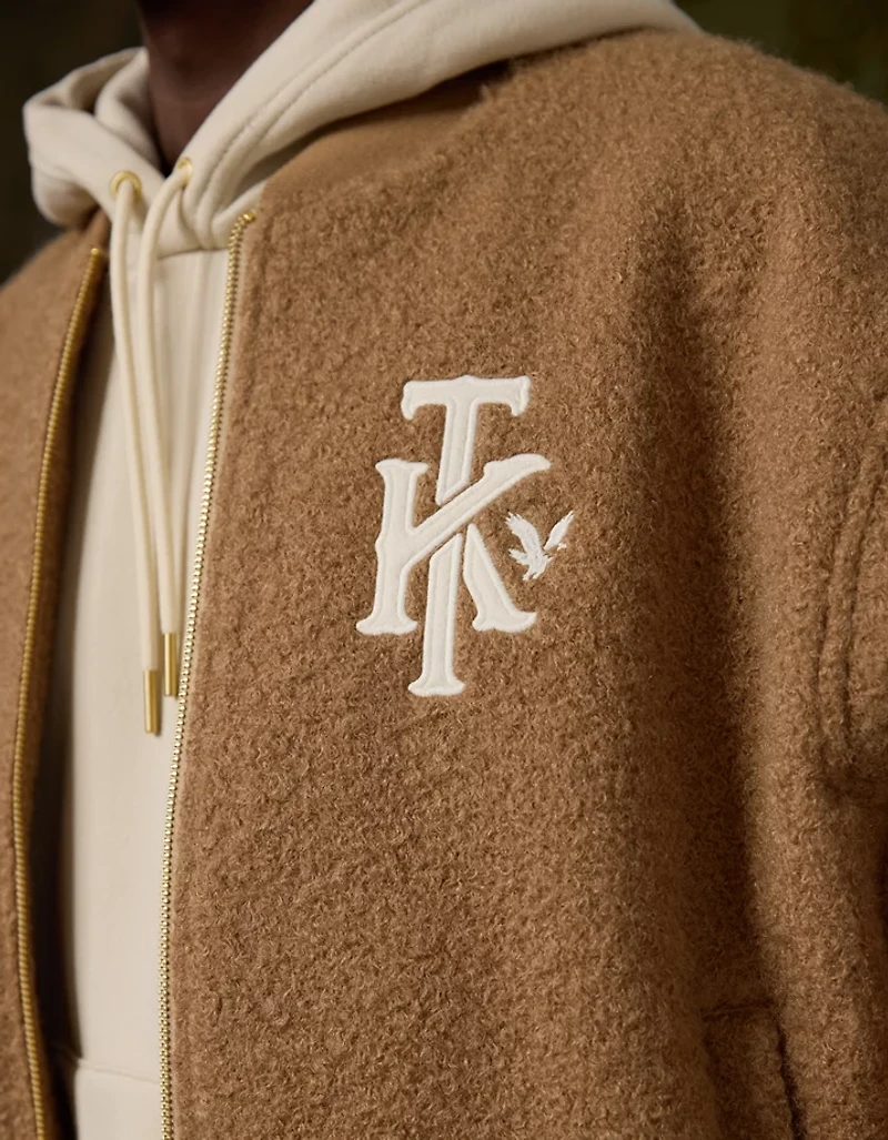 AE x Tru Kolors Sherpa Bomber Jacket