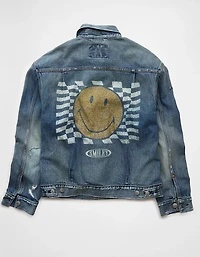 AE | Smiley® Denim Trucker Jacket