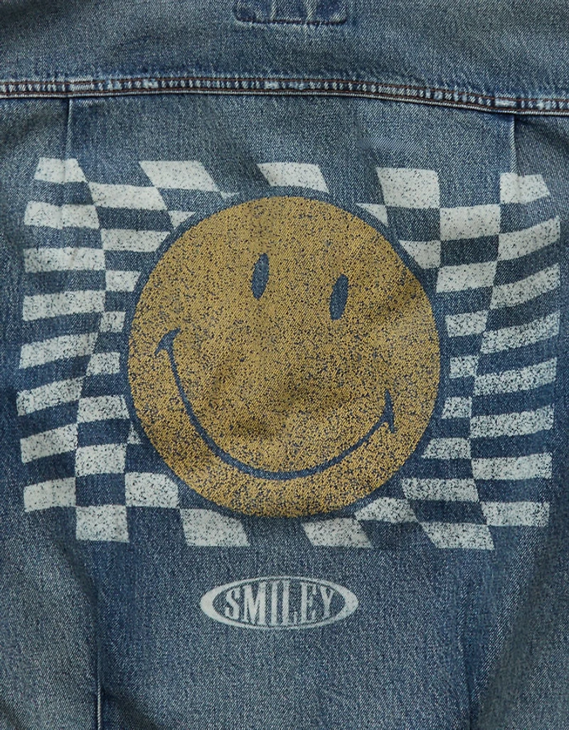 AE | Smiley® Denim Trucker Jacket