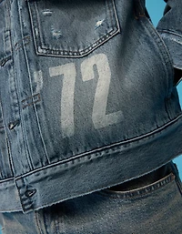 AE | Smiley® Denim Trucker Jacket