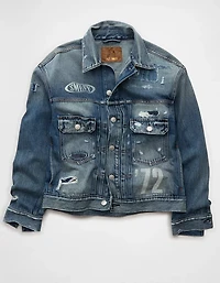 AE | Smiley® Denim Trucker Jacket