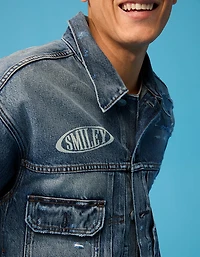 AE | Smiley® Denim Trucker Jacket