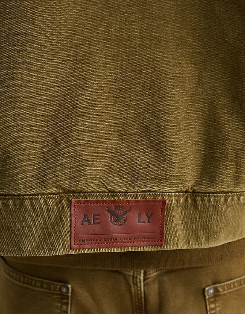 AE x Lamine Yamal Cropped Workwear Jacket