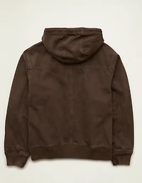 AE x Lamine Yamal Hooded Denim Jacket