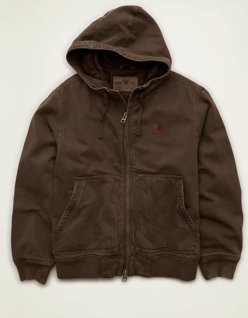 AE x Lamine Yamal Hooded Denim Jacket