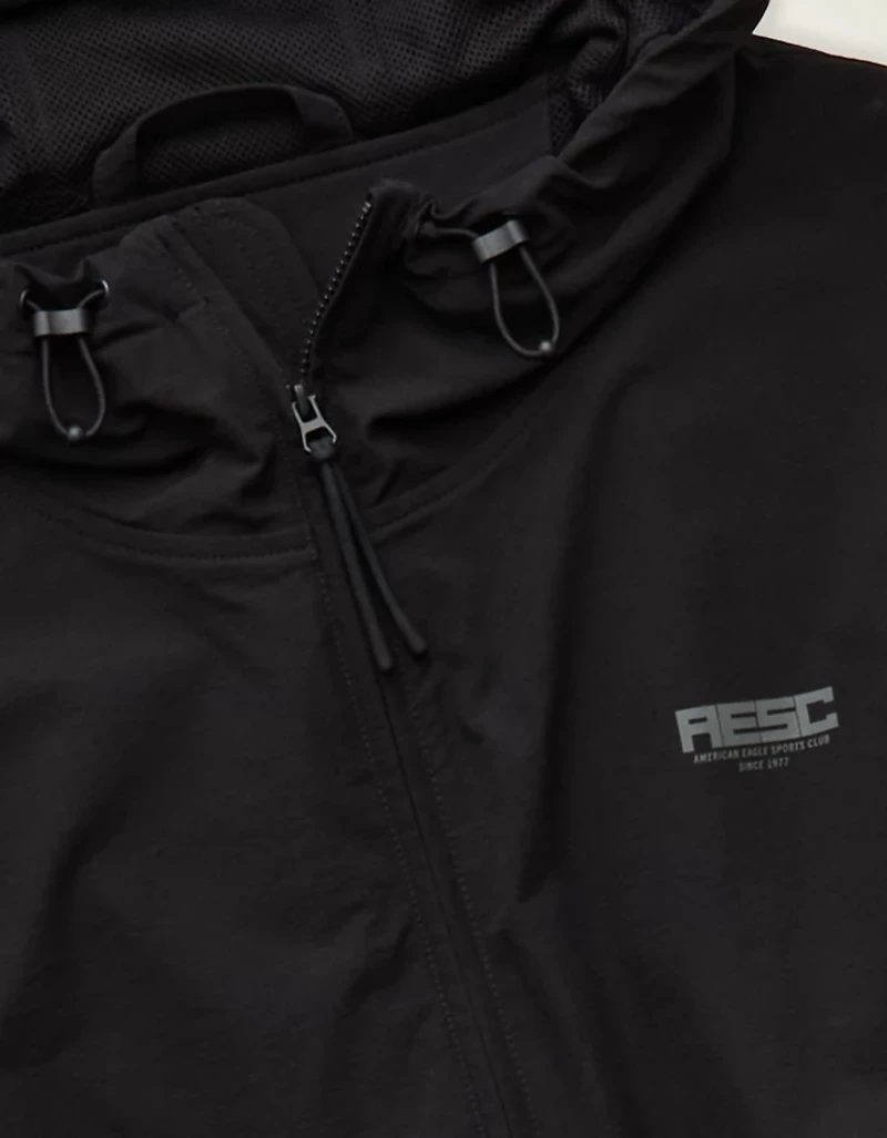 AE Nylon Zip-Up Jacket