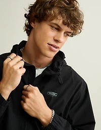 AE Veste en nylon à fermeture glissière