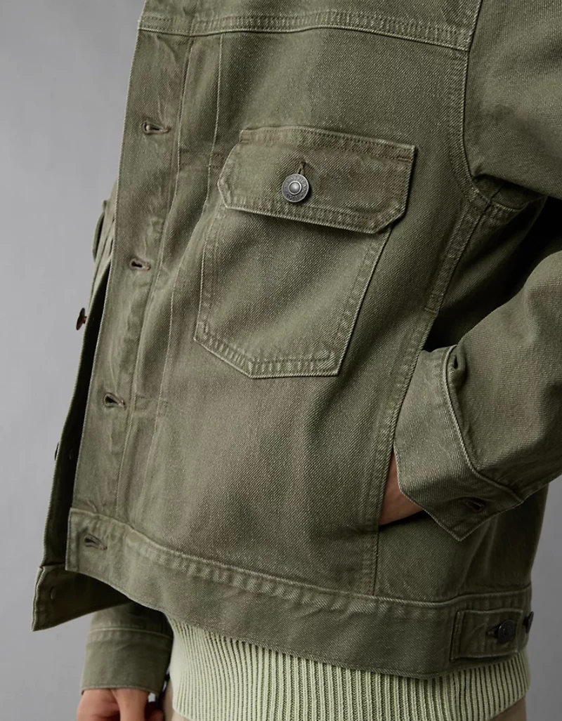 AE Boxy Denim Trucker Jacket