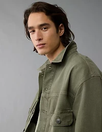 AE Boxy Denim Trucker Jacket