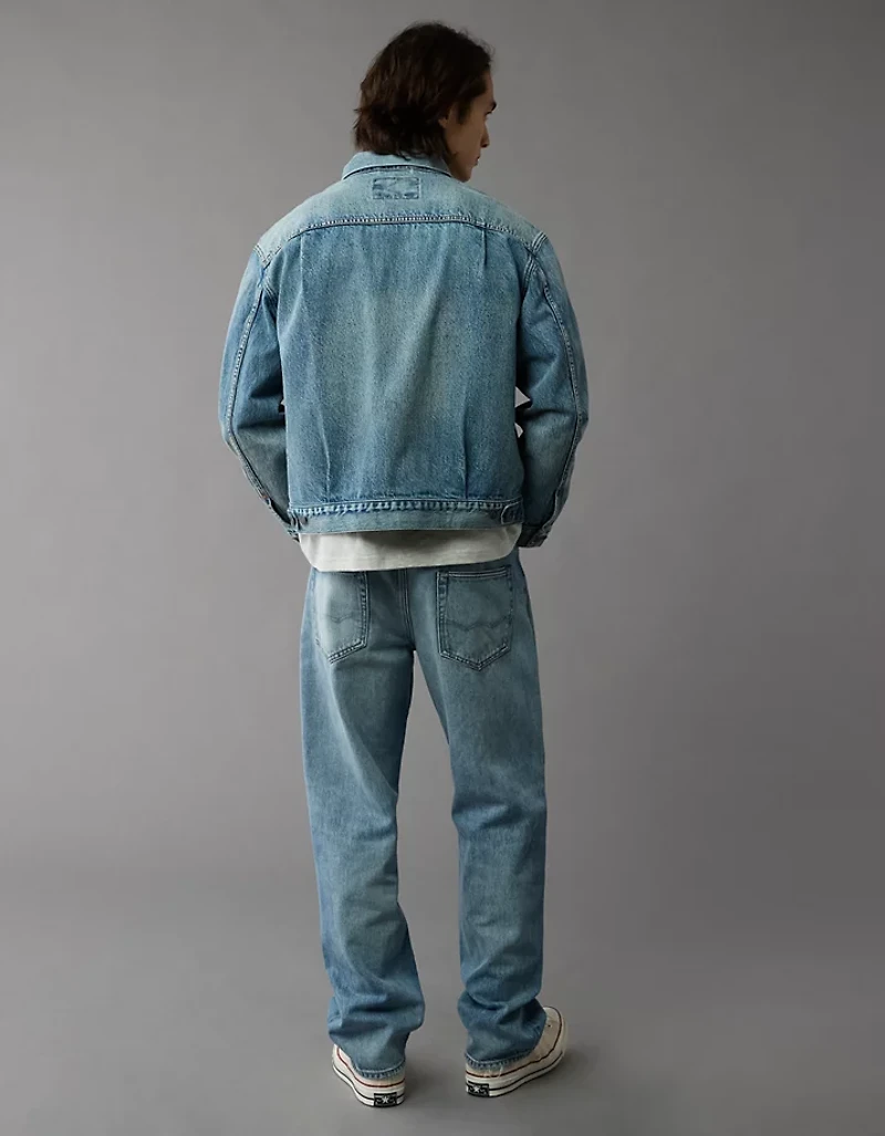 AE Boxy Denim Trucker Jacket