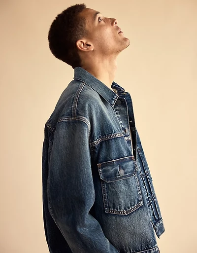 Veste de camionneur en denim AE