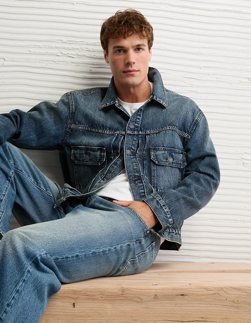 Veste de camionneur en denim AE