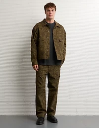 Veste de camionneur camouflage en denim AE