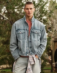 AE Oversized Denim Jacket