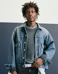 Veste de camionneur en denim AE