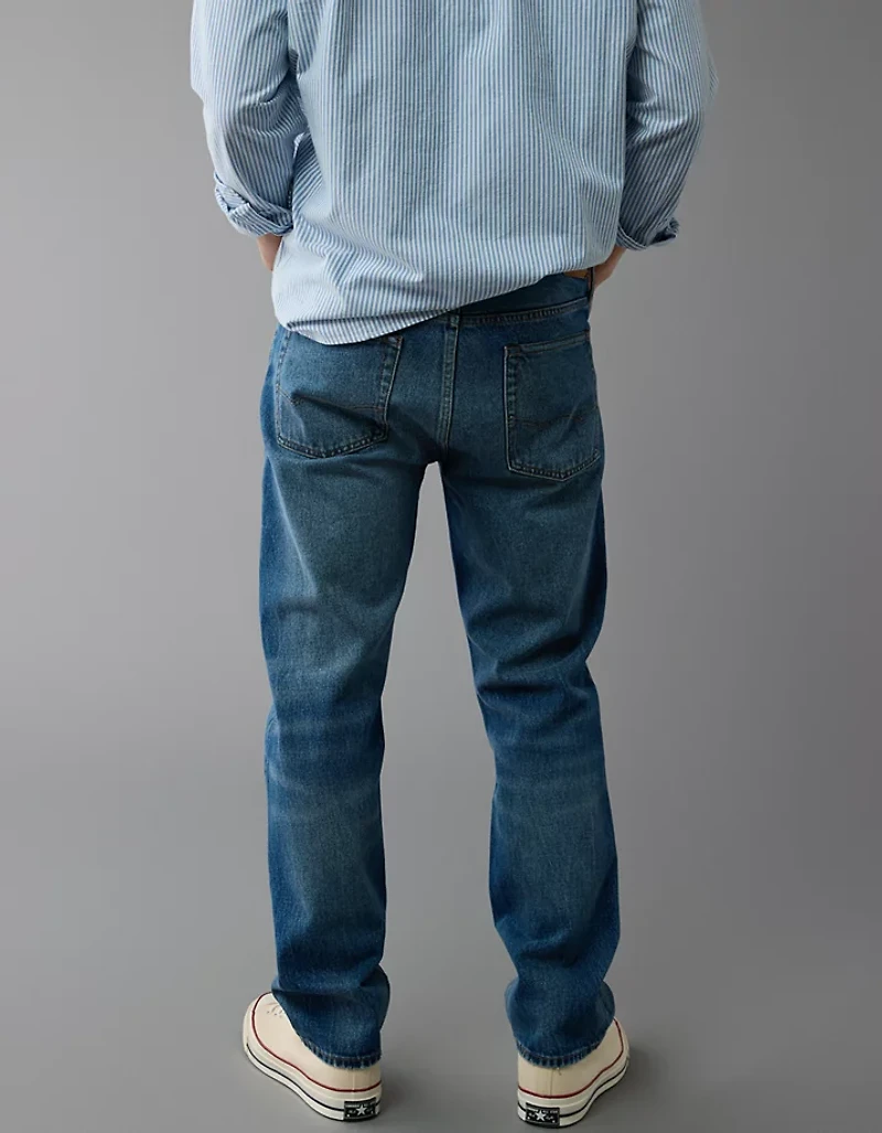 Jean droit original déchiré AE