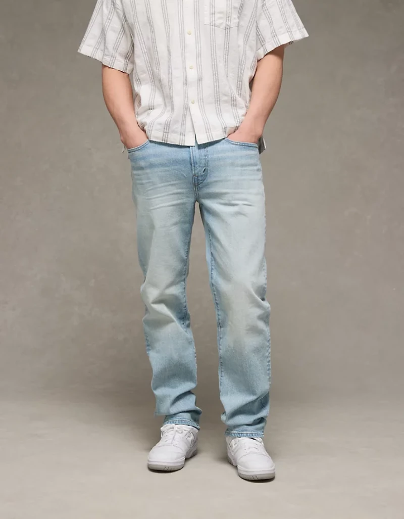 Jean droit décontracté en fibres TENCEL™ EasyFlex+ AE