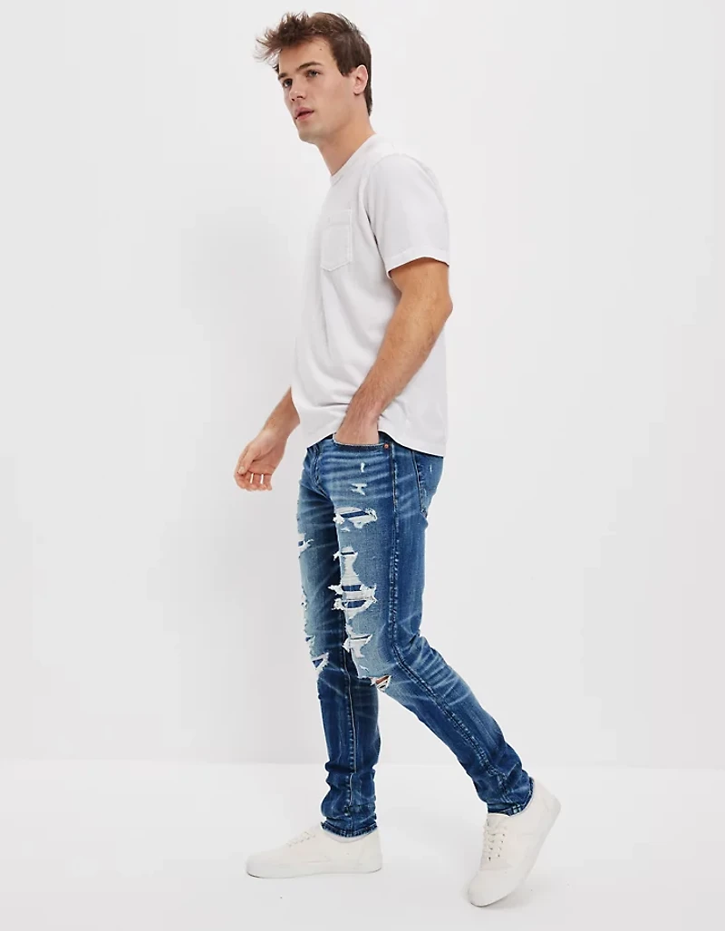 AE AirFlex+ Ripped Athletic Skinny Jean
