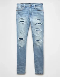 Jean moulant à coupe athlétique rapiécé AirFlex+ AE