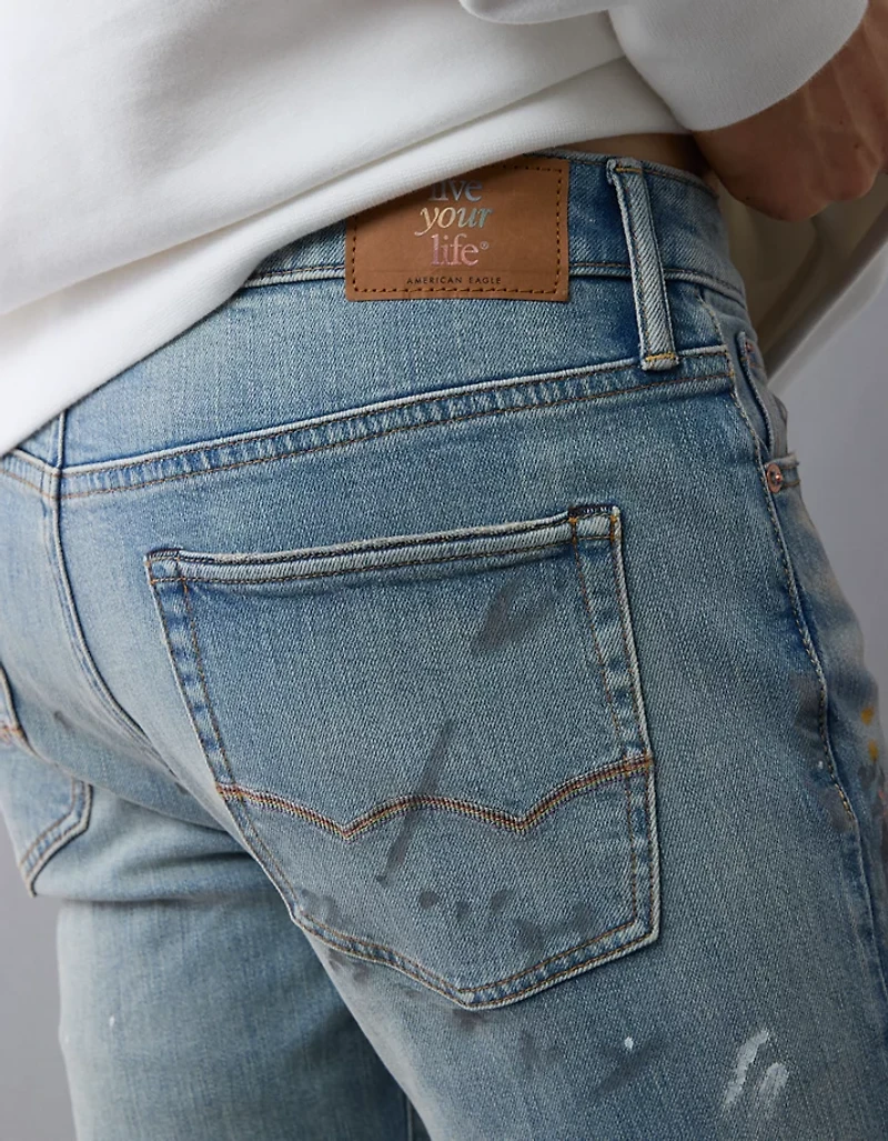 AE AirFlex+ Patched Athletic Skinny Jean