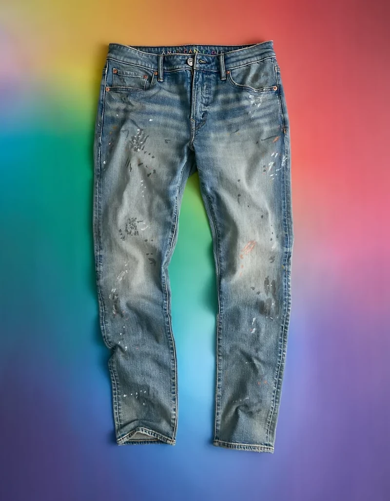 AE AirFlex+ Patched Athletic Skinny Jean