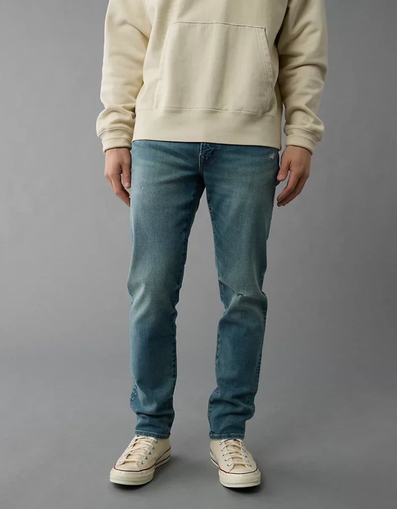 Jean ajusté déchiré AirFlex+ AE