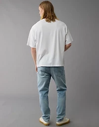 Jean à coupe athlétique rapiécé AirFlex+ AE