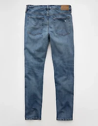 Jean à coupe athlétique rapiécé en fibres TENCEL™ AirFlex+ AE
