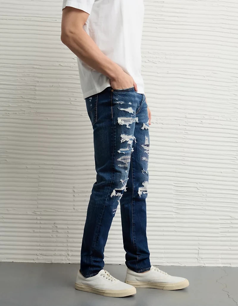 AE AirFlex+ Patched Skinny Jean