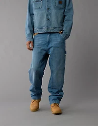 Timberland x AE Wide-Leg Denim Work Pant