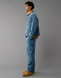 Timberland x AE Wide-Leg Denim Work Pant