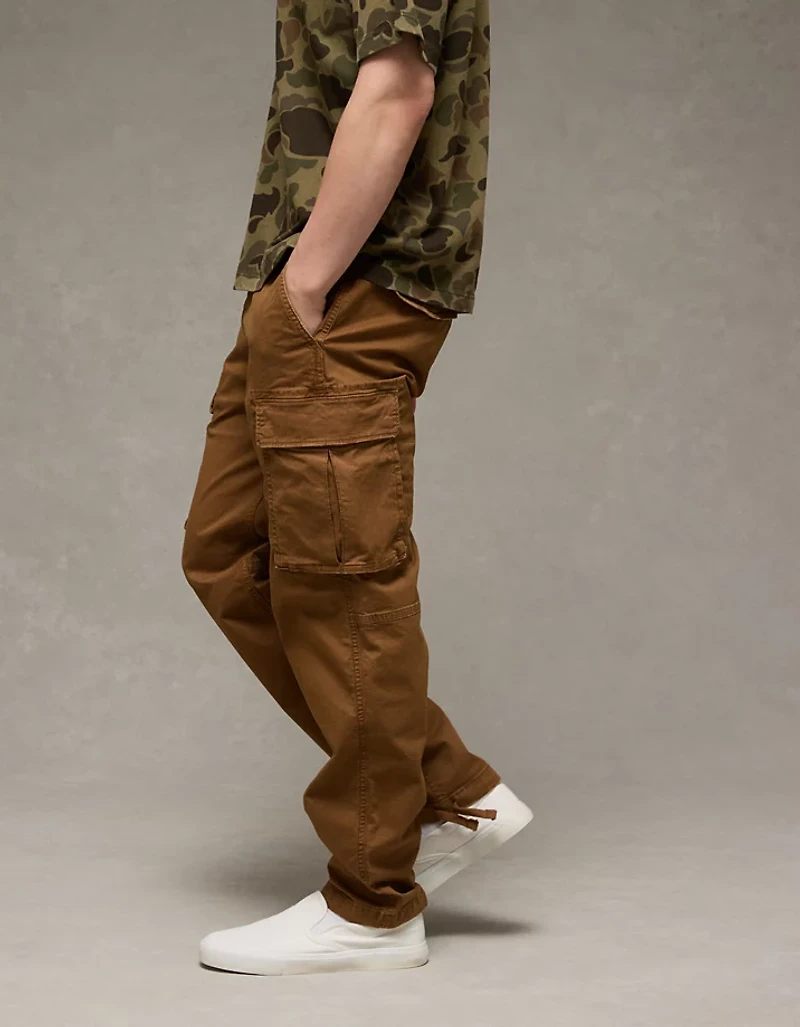 Pantalon cargo style déjà porté Flex AE